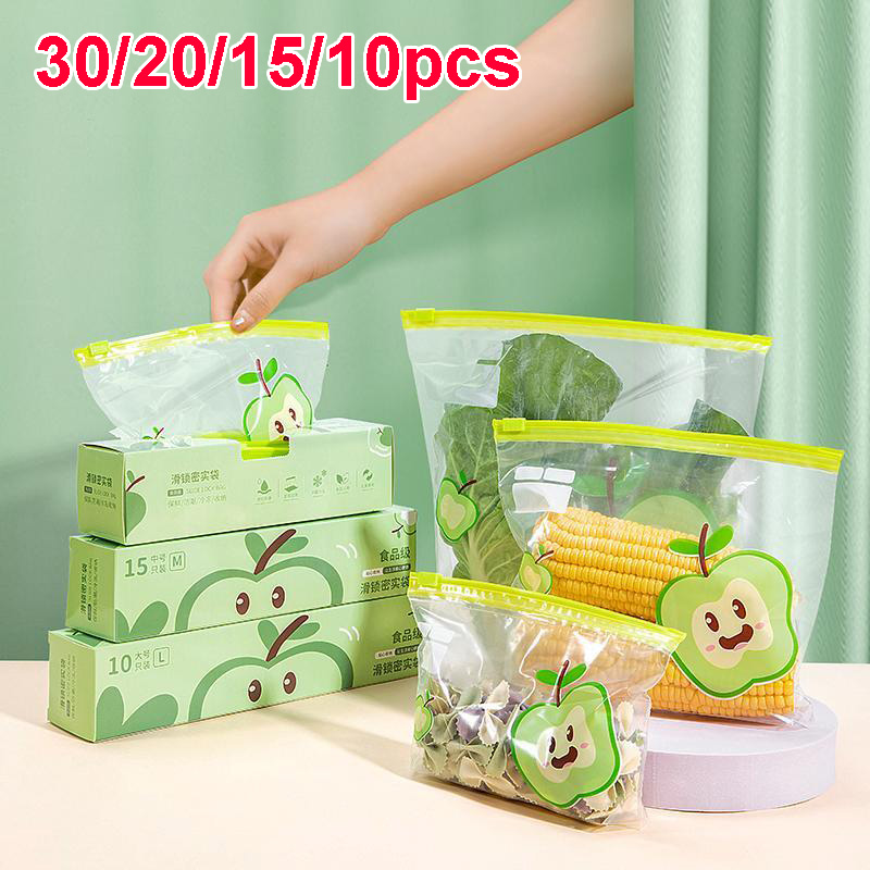 Reusable Zip Bag - Sac de conservation alimentaire réutilisable avec