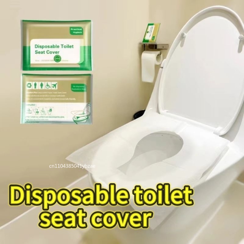 Travel Accessories Store - Housse de siège de toilette jetable,