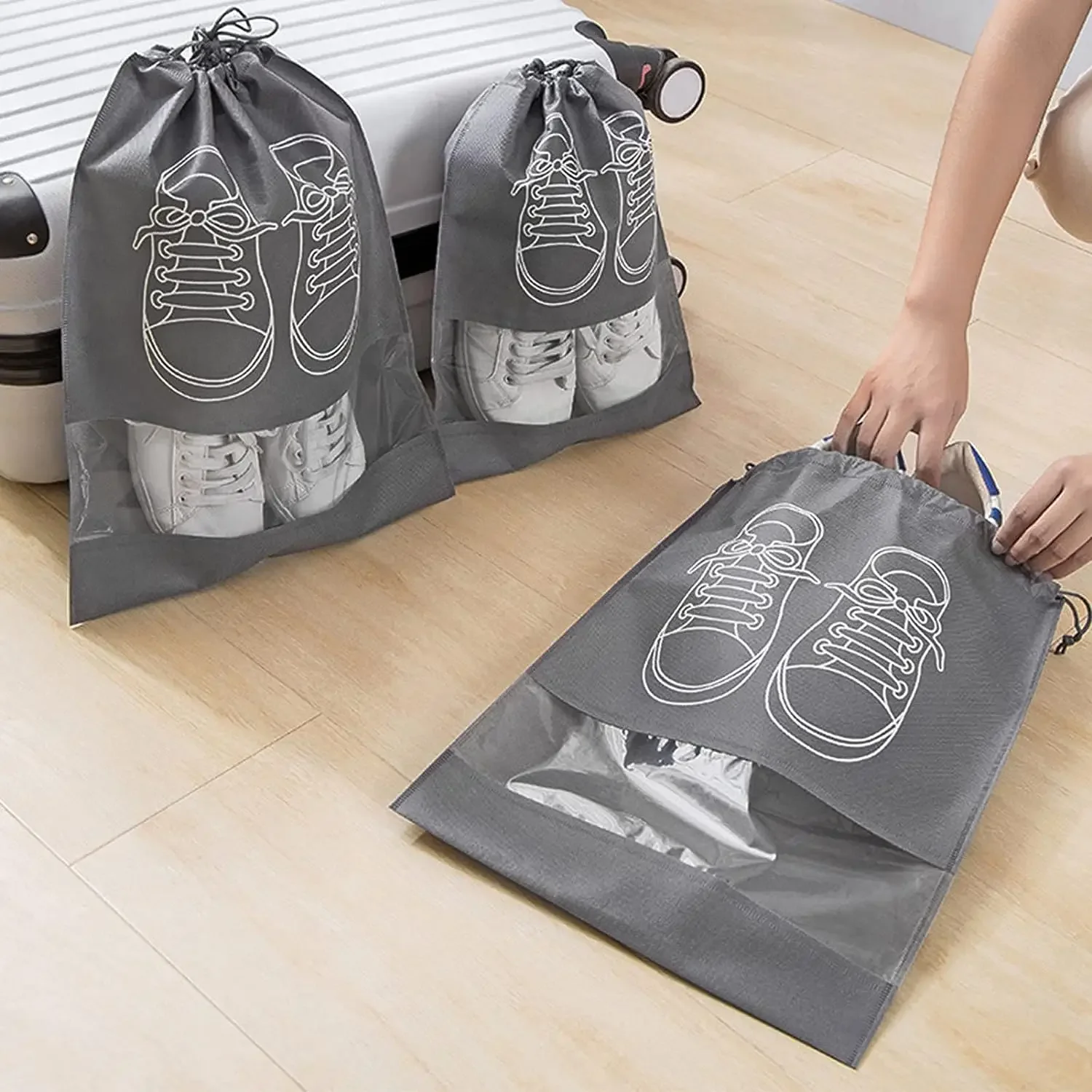 Reusable Zip Bag - Sacs de rangement pour chaussures 5/10
