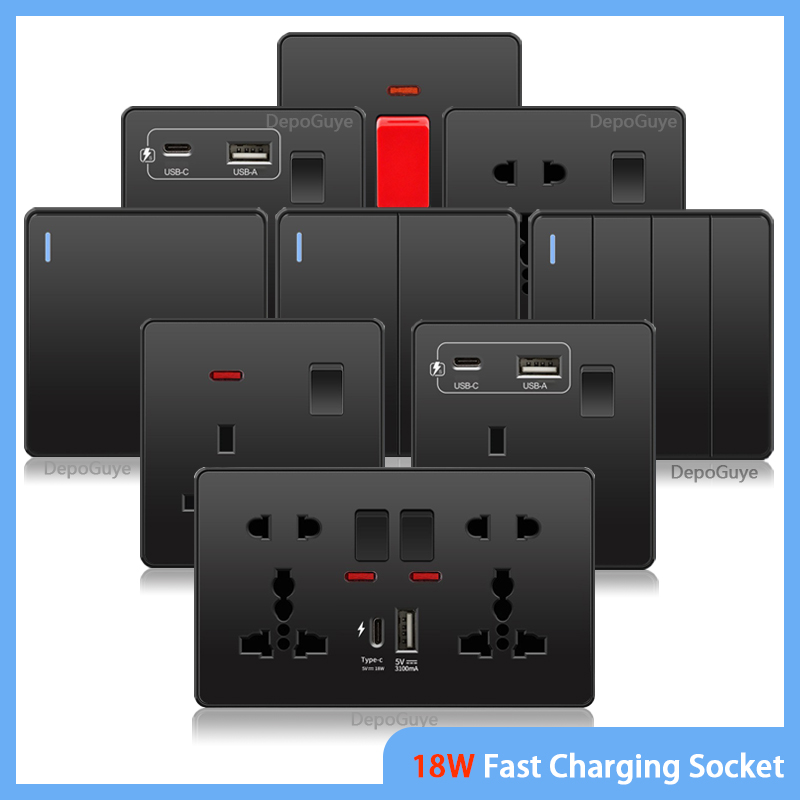 Travel Accessories Uk - Prise de charge rapide intelligente USB