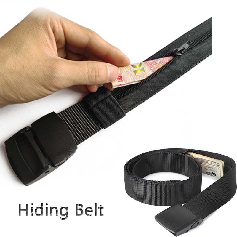Money Belt Hidden - Ceinture antivol pour hommes et femmes,