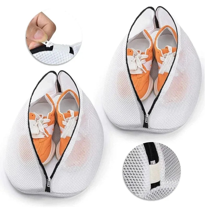 Reusable Zip Bag - Sac à linge en filet pour