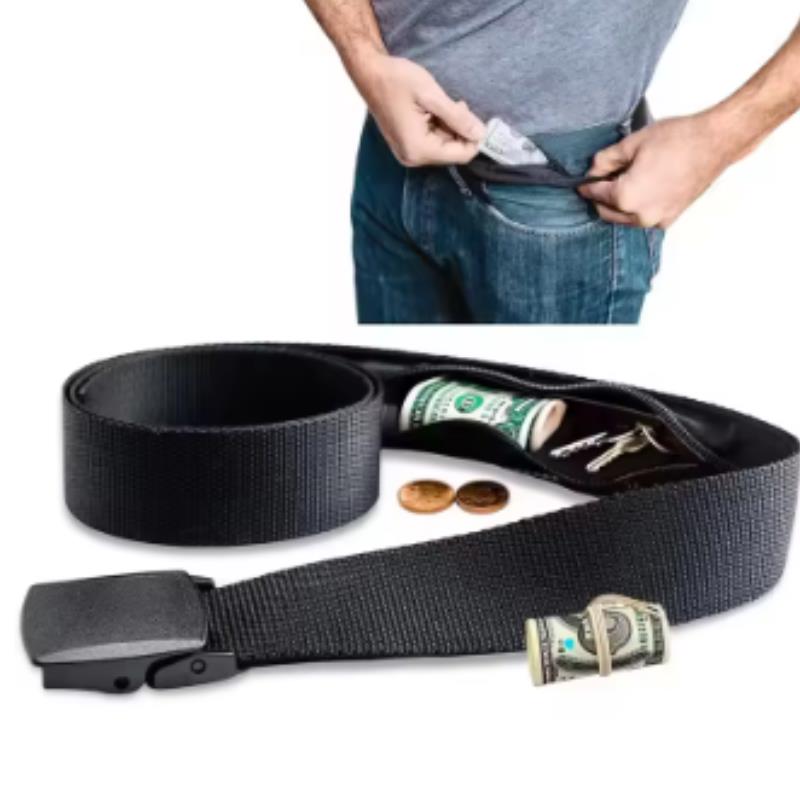 Money Belt Hidden - Ceinture de voyage antivol pour argent