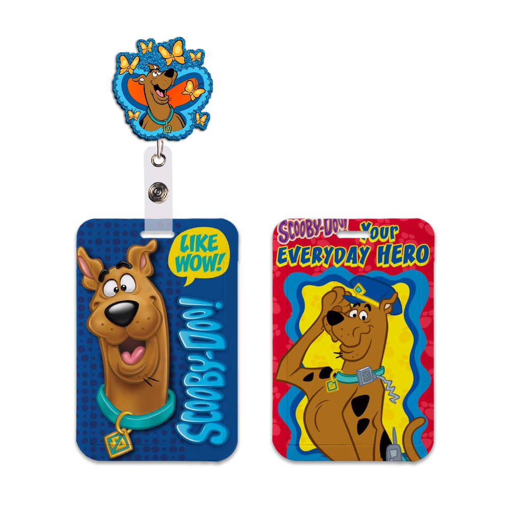 Travel Accessories For Dogs - Étui porte-cartes motif chien de dessin