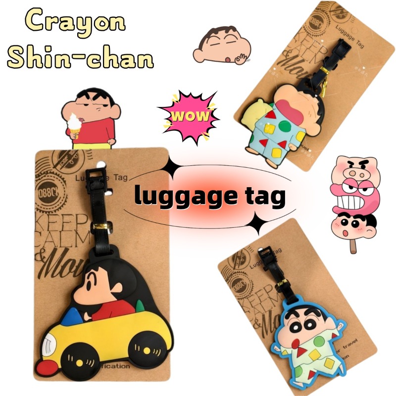 Travel Accessories Personalised - Étiquette de bagage fantaisie Crayon Shin-chan,
