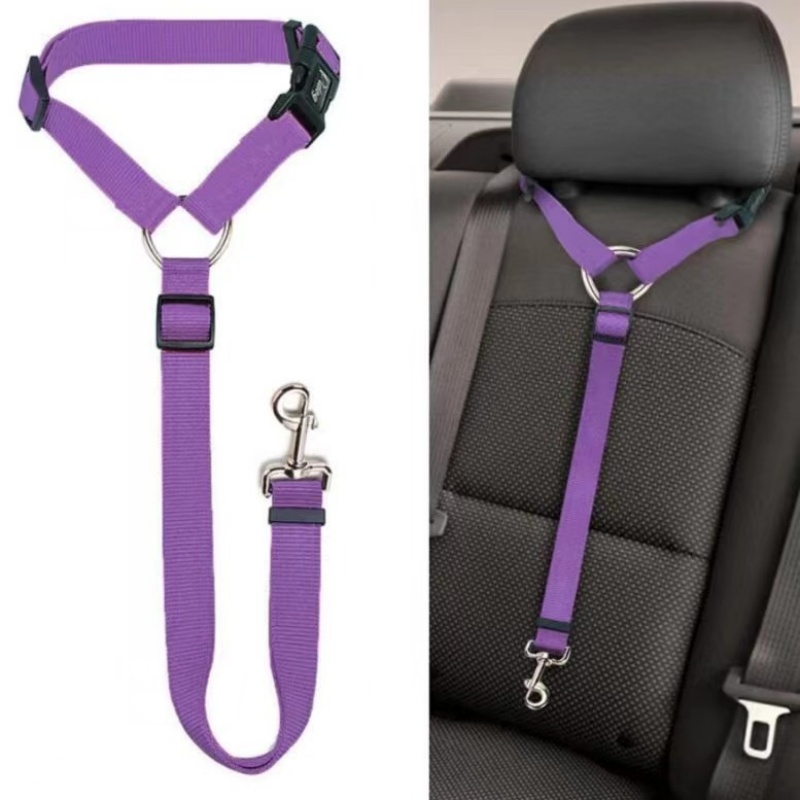 Travel Accessories For Dogs - Ceinture de sécurité réglable pour animaux