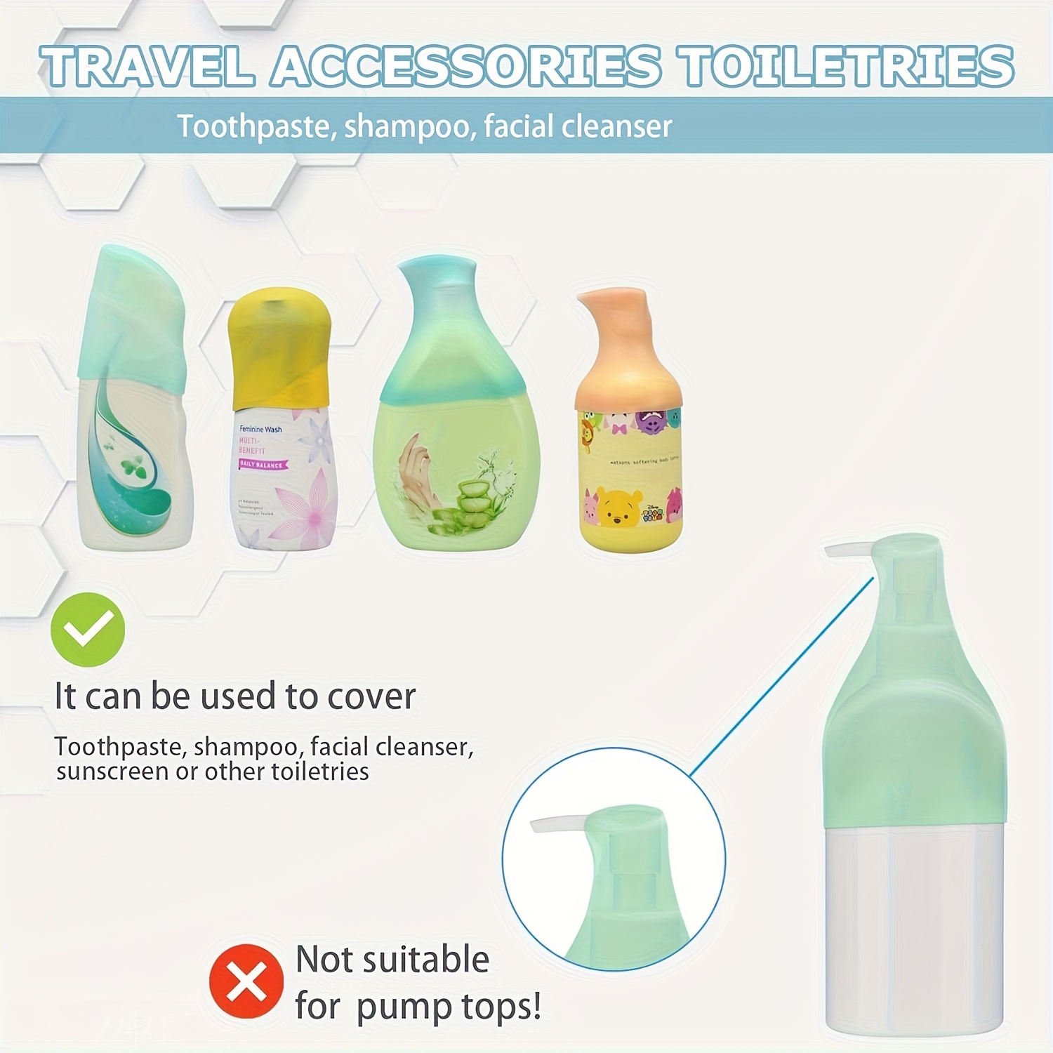 Manchons élastiques anti-fuite - Travel Accessories Kit For Men avis et prix