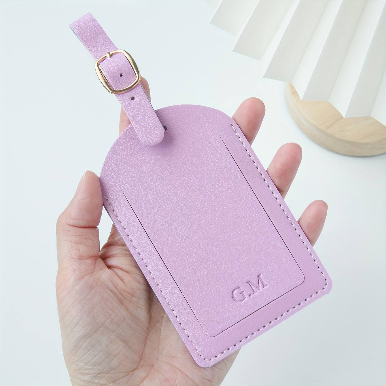 Étiquette de bagage avec initi - Travel Accessories Personalised avis et prix