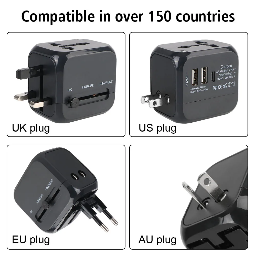 Adaptateur de chargeur mural t - Travel Accessories Uk avis et prix