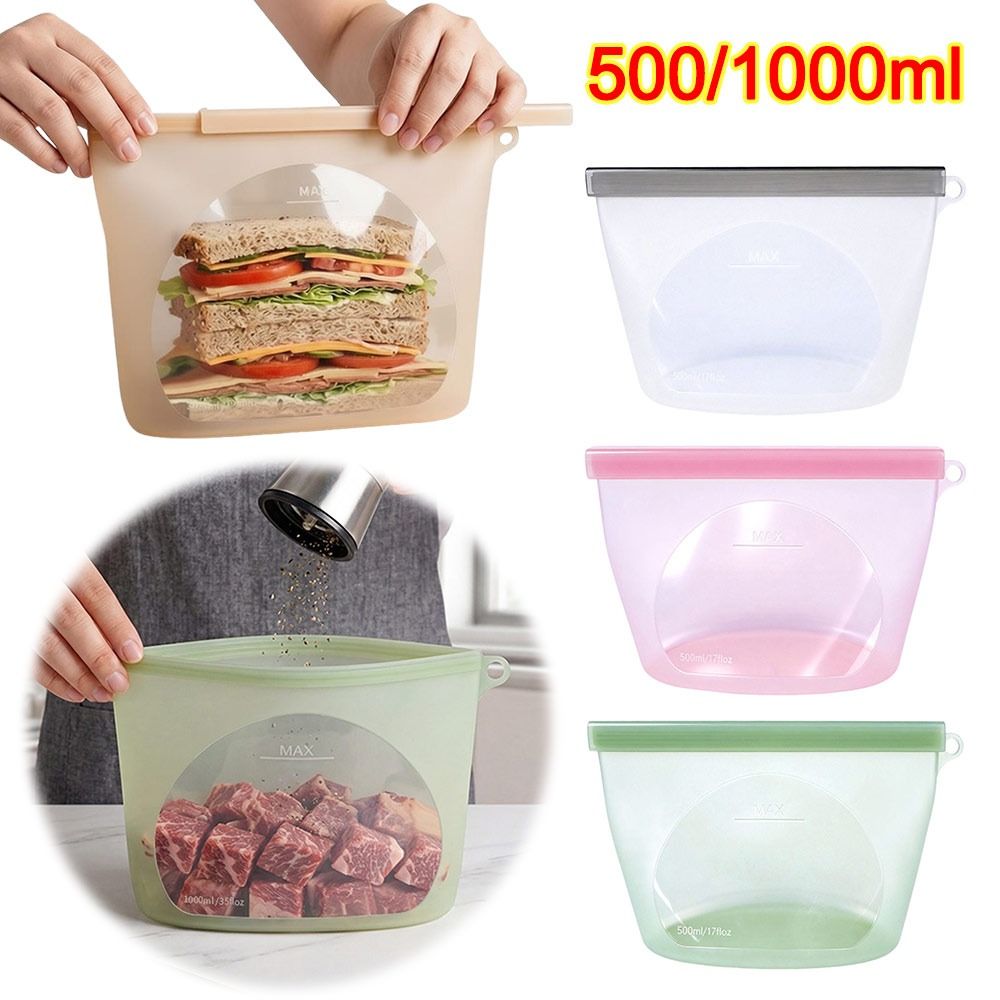 Sac de conservation alimentair - Reusable Zip Bag avis et prix