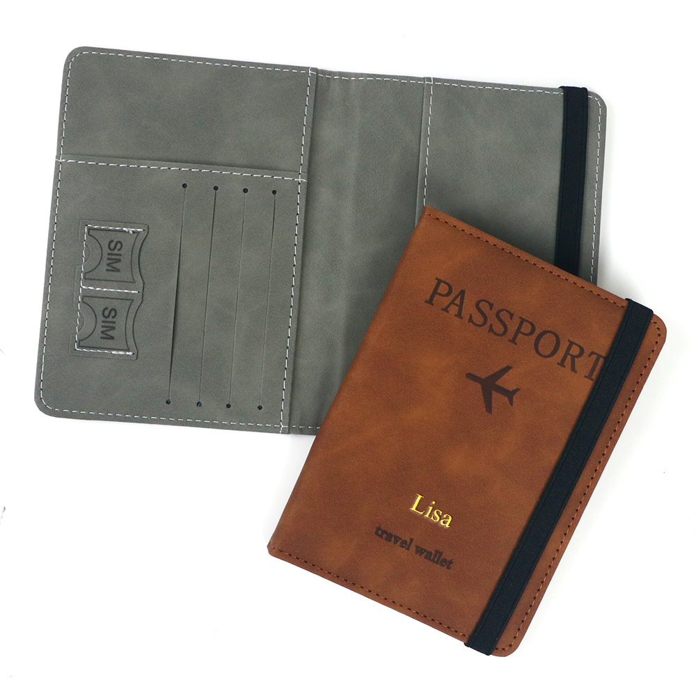 Porte-cartes en cuir PU person - Travel Accessories Personalised avis et prix