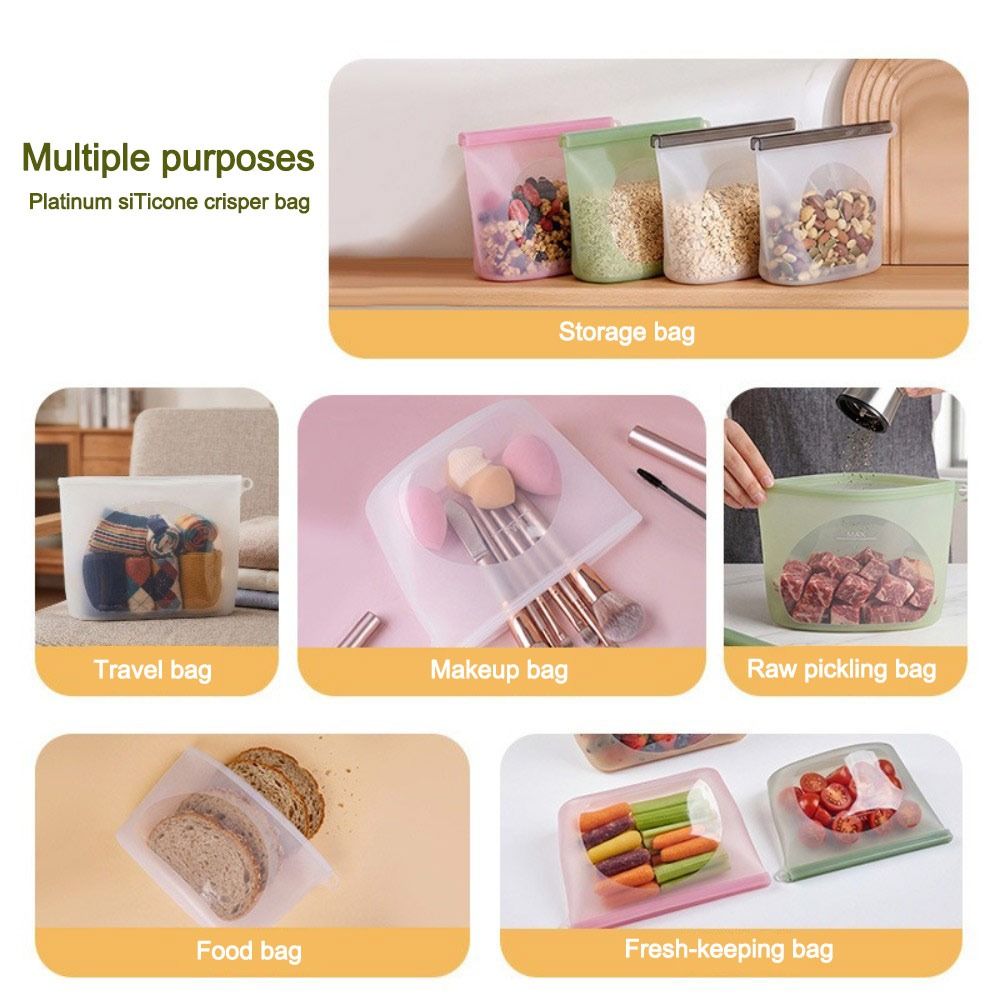 Sac de conservation alimentair - Reusable Zip Bag avis et prix