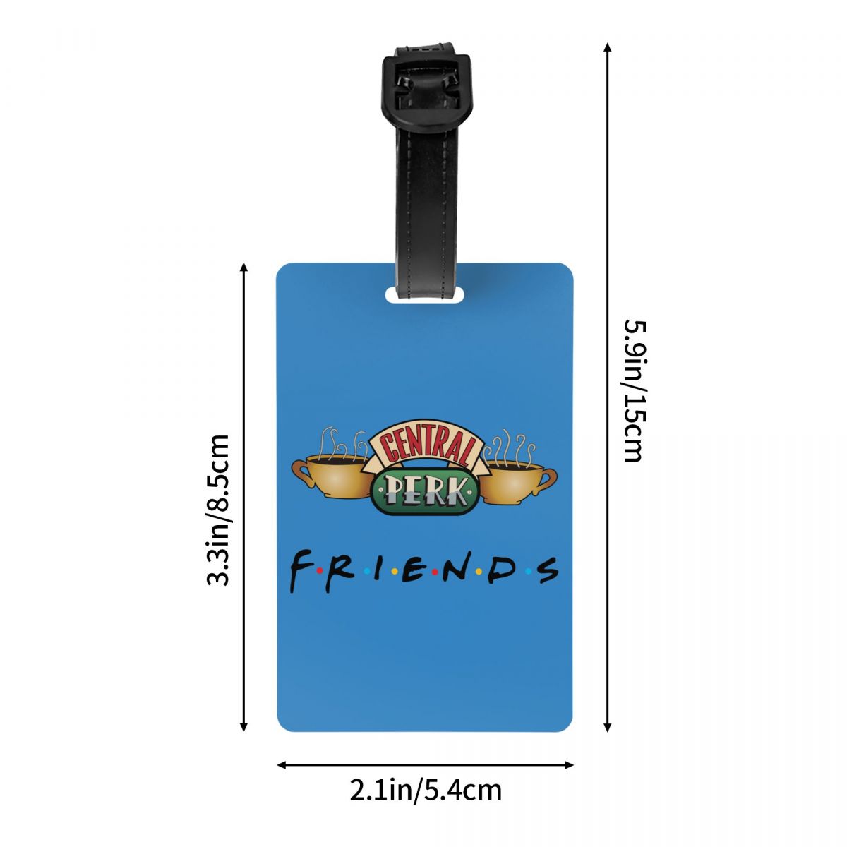 Étiquettes de bagage d'amis po - Travel Accessories Personalised avis et prix