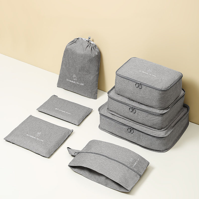 Ensemble de 7 cubes de rangeme - Travel Accessories Kit For Men avis et prix