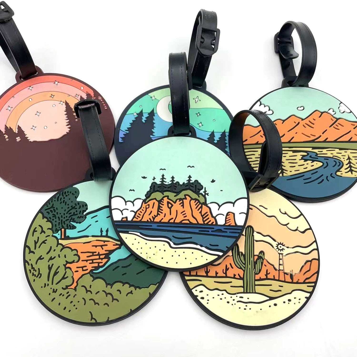 Étiquette de bagage Paysage Ci - Travel Accessories Unique avis et prix