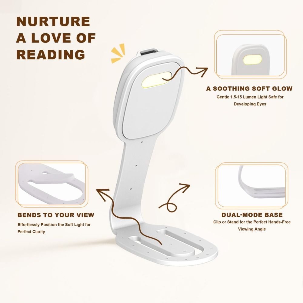 Lampe de lecture 2-en-1 à clip - Travel Reading Accessories avis et prix