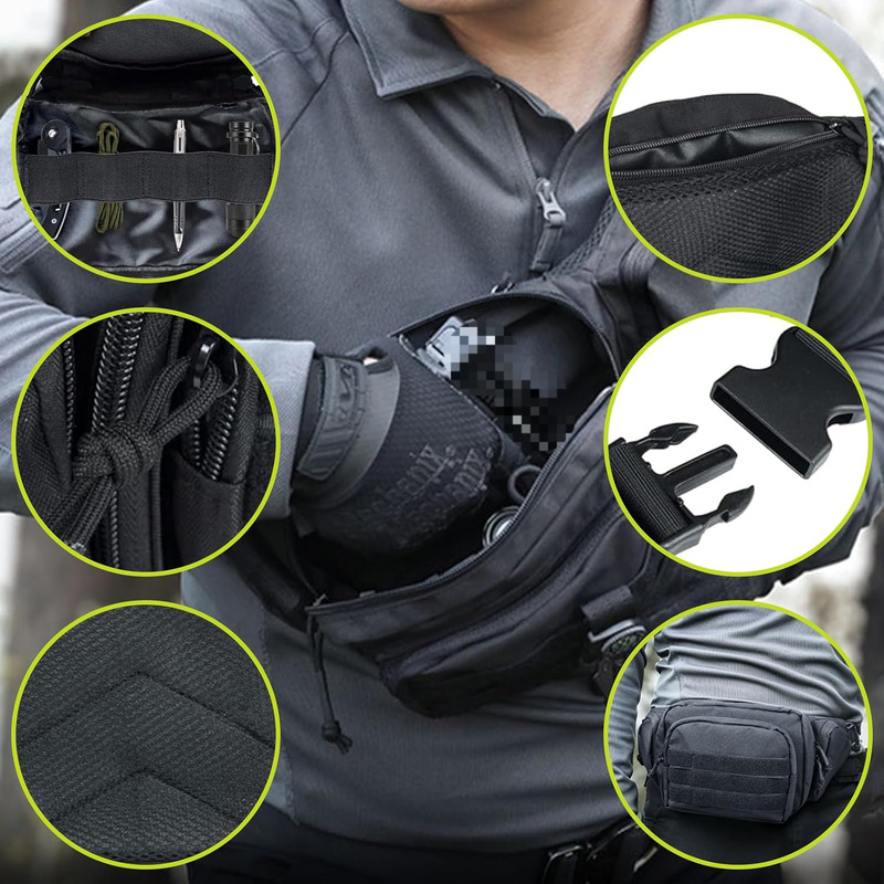 Sac banane multi-poches en Oxf - Travel Accessories Bike avis et prix