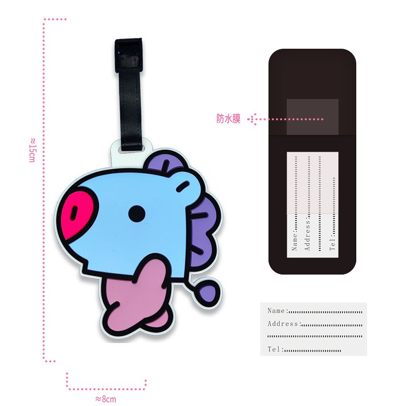 Porte-clés mignon BT21, étique - Travel Accessories Unique avis et prix