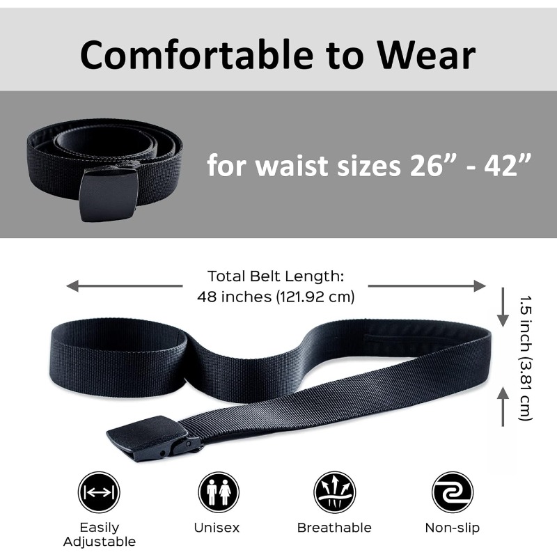Ceinture de sécurité de voyage - Money Belt Hidden avis et prix