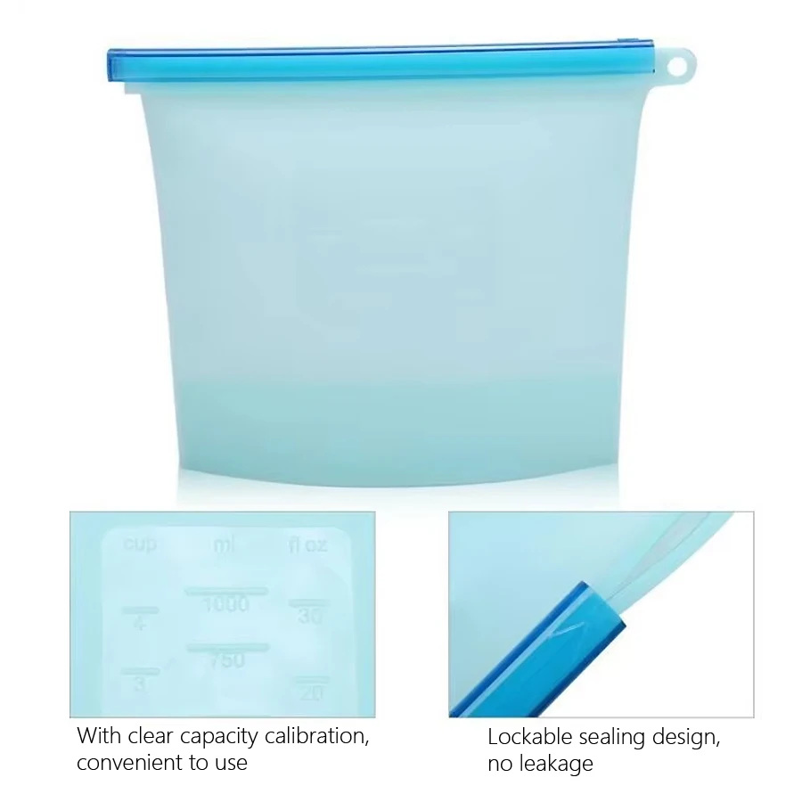 Sac de conservation alimentair - Reusable Zip Bag avis et prix
