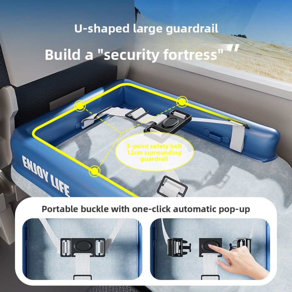 Lit d'avion gonflable pour tou - Travel Accessories Comfort avis et prix