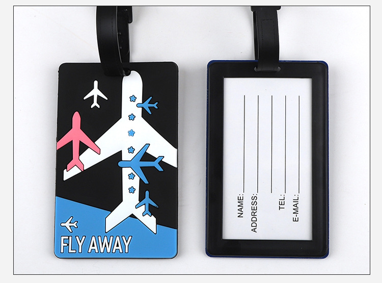 Étiquette de bagage en PVC ave - Travel Accessories Kit For Men avis et prix