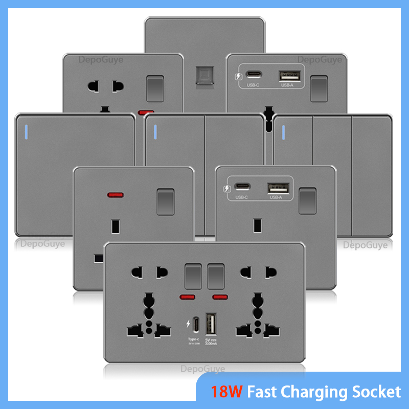 UK 13A avec USB type-c 18W pri - Travel Accessories Uk avis et prix