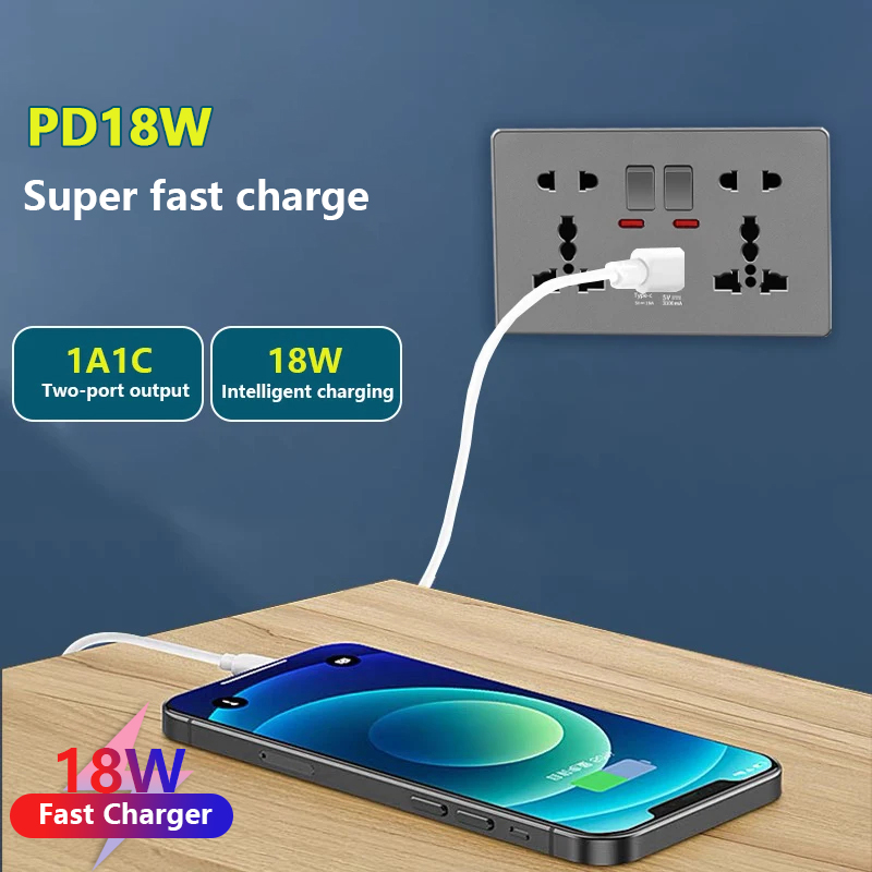 UK 13A avec USB type-c 18W pri - Travel Accessories Uk avis et prix