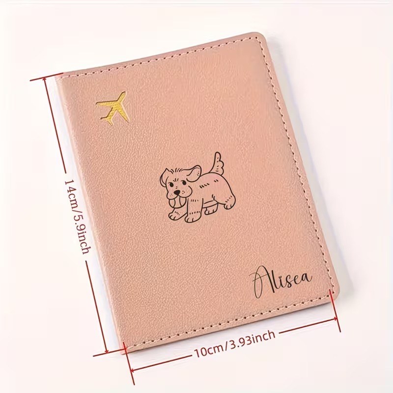 Protège-passeport personnalisé - Travel Accessories For Dogs avis et prix
