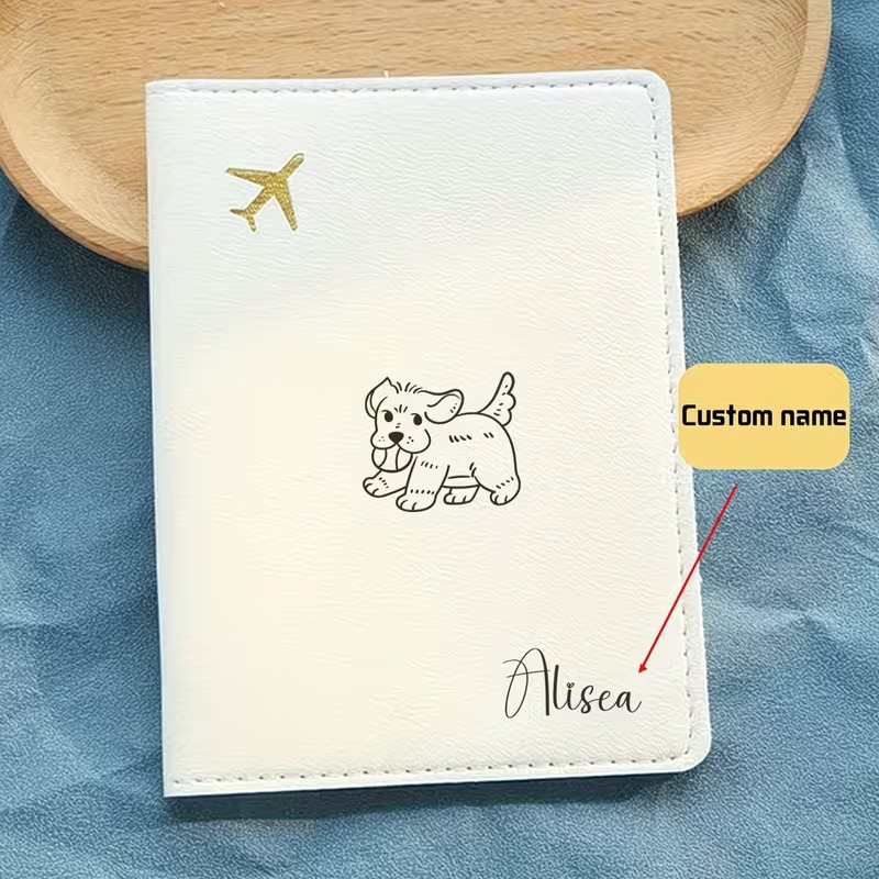 Protège-passeport personnalisé - Travel Accessories For Dogs avis et prix
