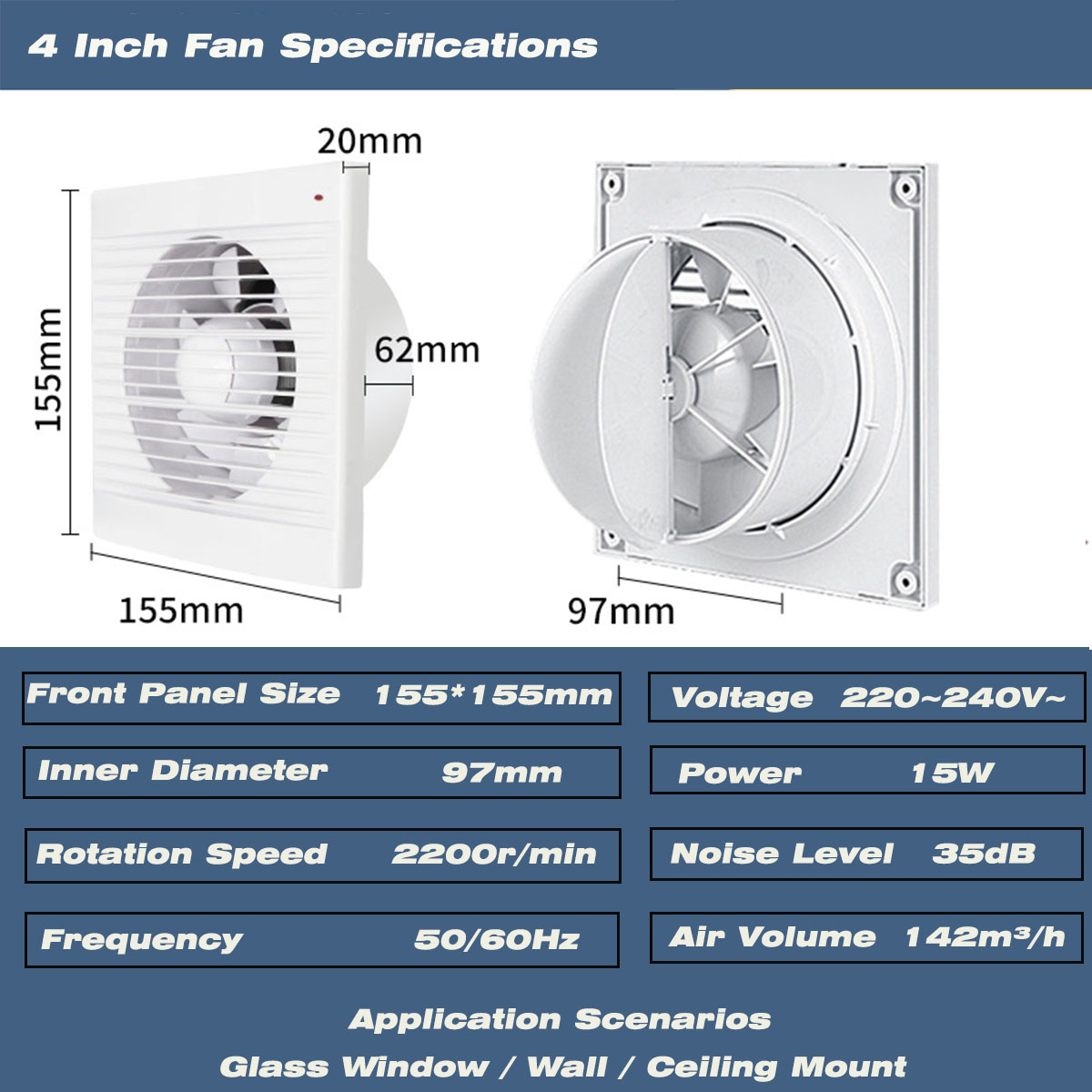 Ventilateur d'extraction silen - Travel Accessories Uk avis et prix
