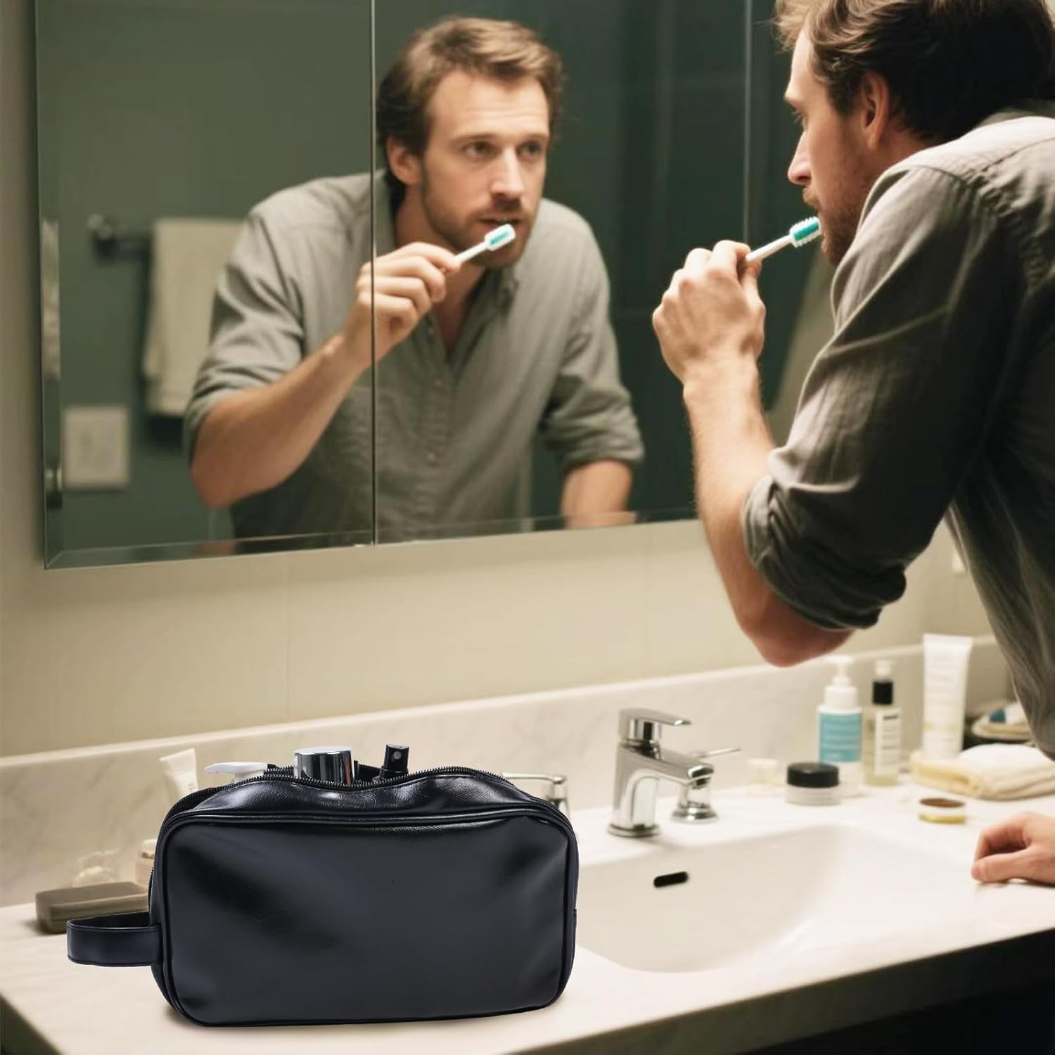 Trousse de Toilette de Voyage  - Travel Accessories Kit For Men avis et prix