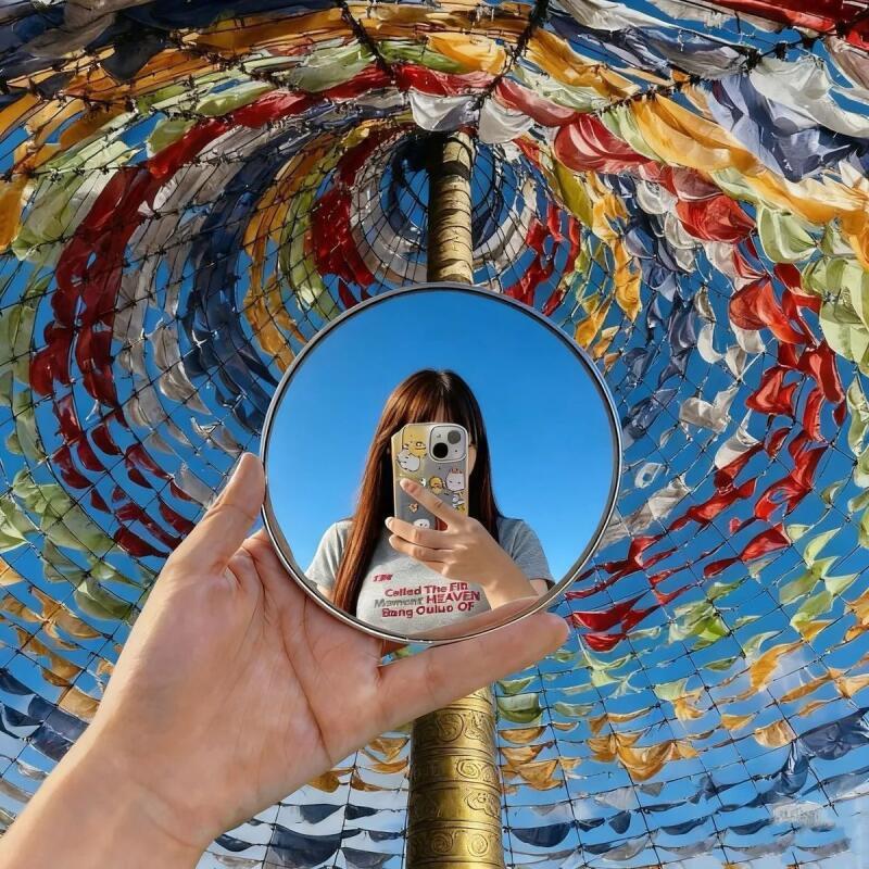 Miroir à selfie portable, miro - Travel Accessories Store avis et prix