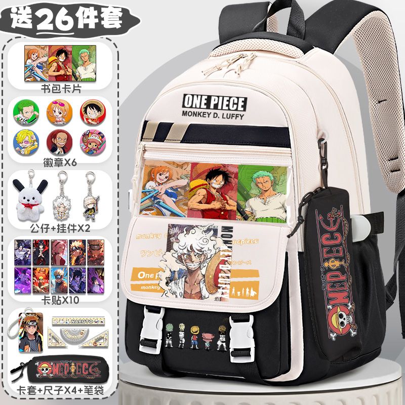 Sac à dos Anime One Piece Monk - Travel Accessories Teens avis et prix