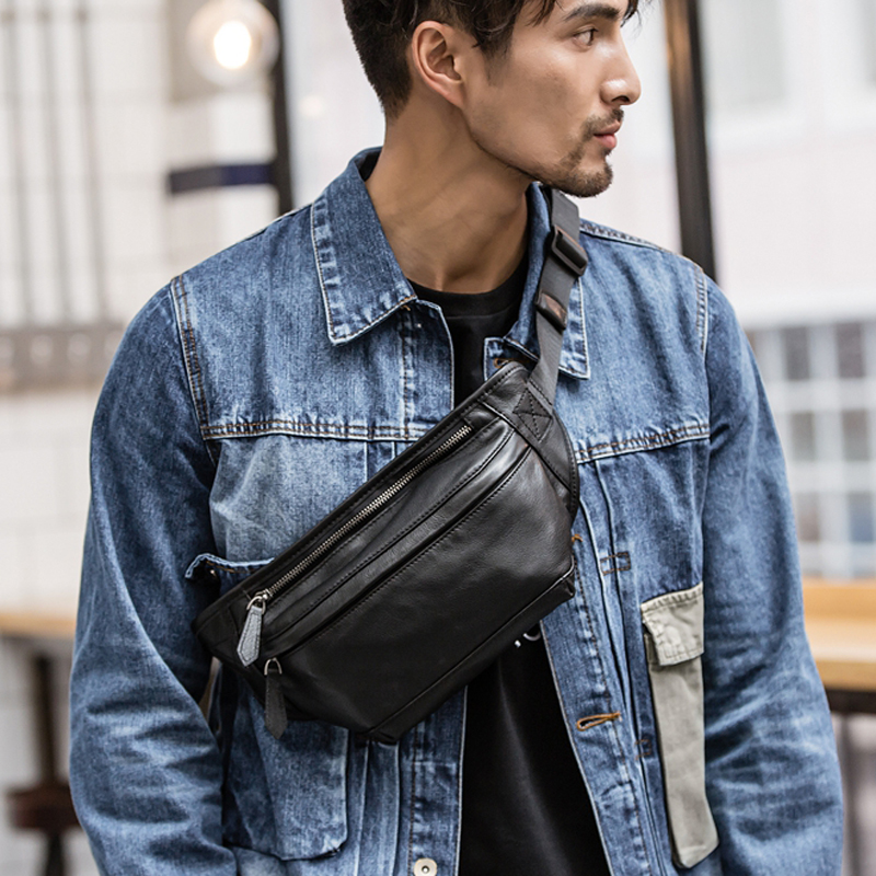 Sac banane en cuir véritable p - Money Belt Hidden avis et prix