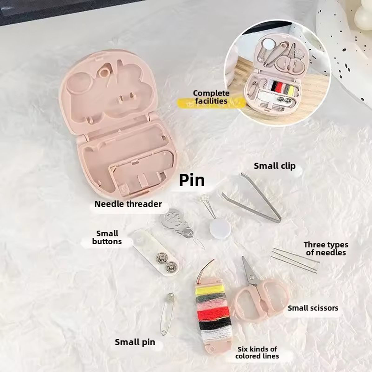 Mini Kits de Machine à coudre  - Travel Accessories Kit For Men avis et prix