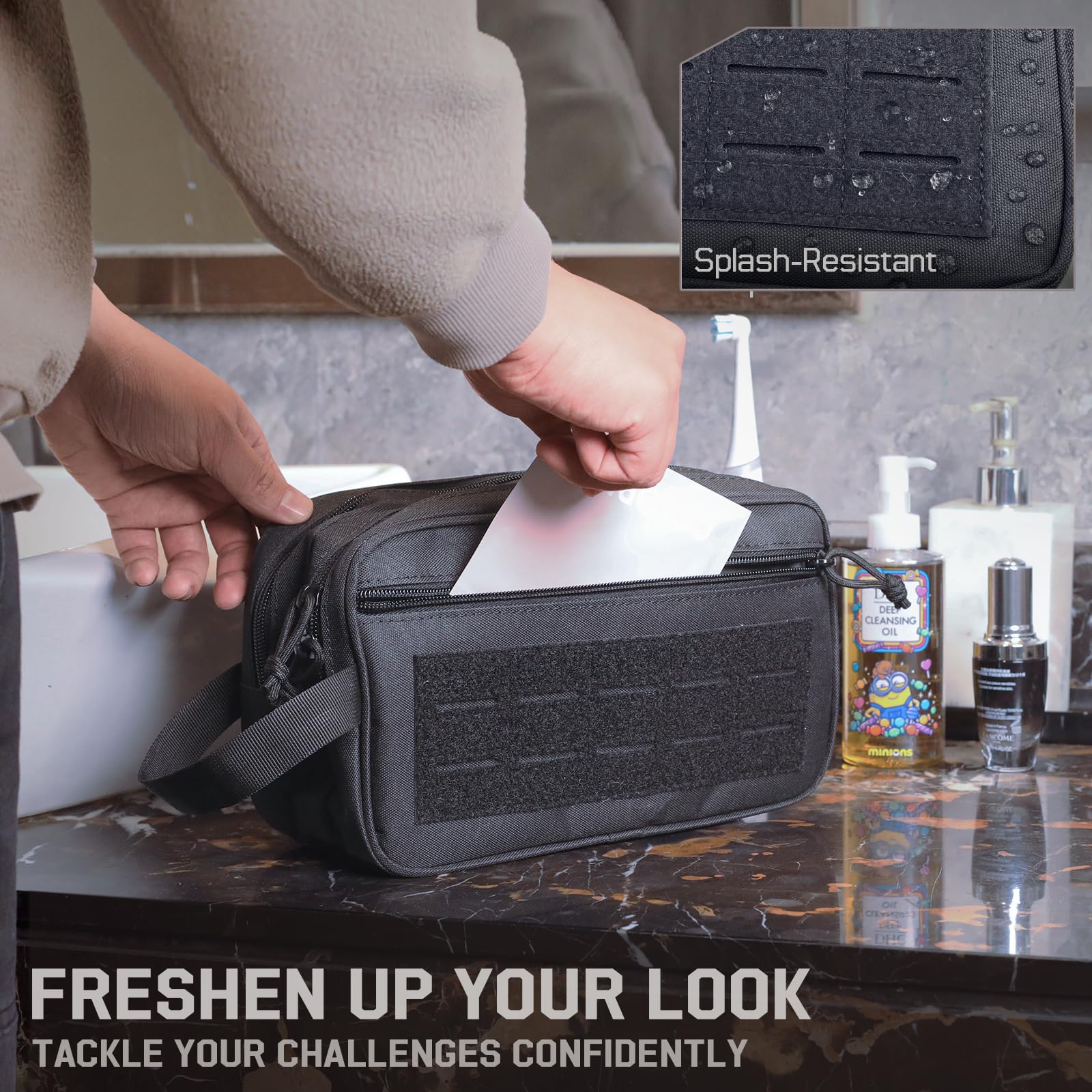 Trousse de toilette tactique p - Travel Accessories Kit For Men avis et prix