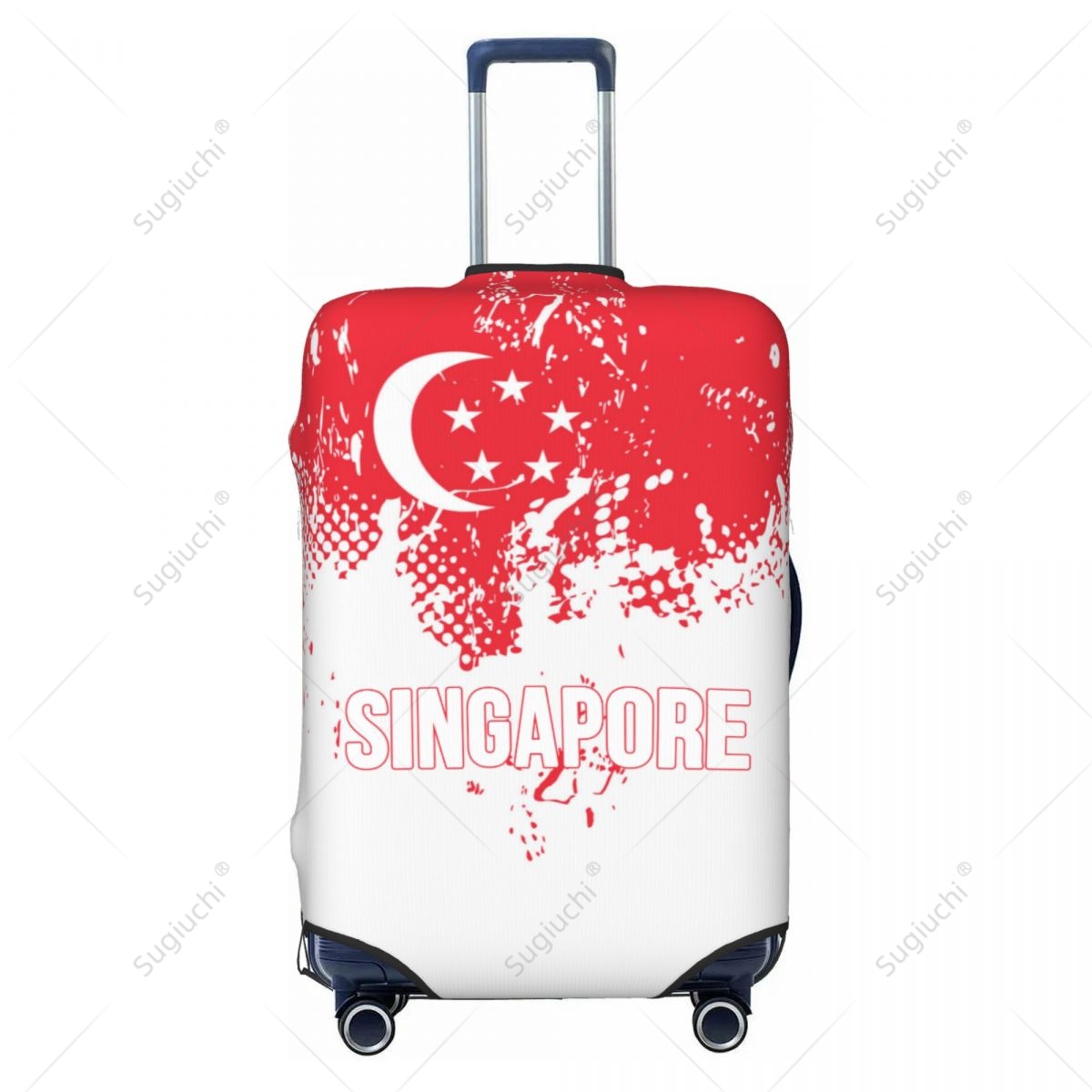 Housse de bagage drapeau de si - Travel Accessories Singapore avis et prix